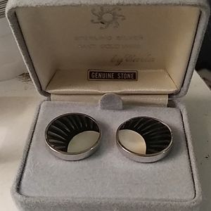 Vintage CARLA brand sterling silver mother of pear